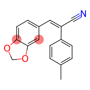 Benzeneacetonitrile, α-(1,3-benzodioxol-5-ylmethylene)-4-methyl-