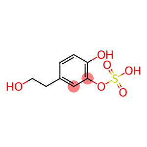 4-(2-Hydroxyethyl)-1,2-benzenediol 2-(Hydrogen Sulfate) SodiuM