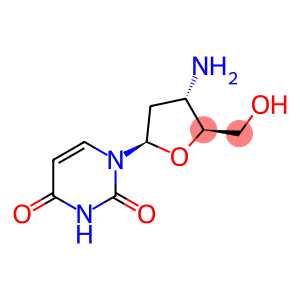 3'-amino-2',3'-dideoxyuridine