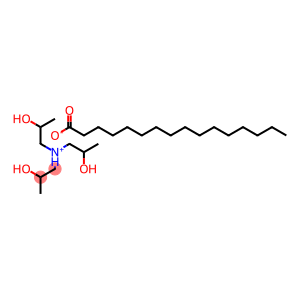 tris(2-hydroxypropyl)ammonium palmitate