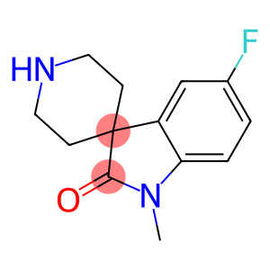 5-fluoro-1-methyl-1,2-dihydrospiro[indole-3,4-piperidin]-2-one