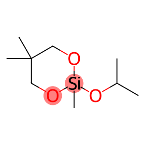 1,3-Dioxa-2-silacyclohexane, 2,5,5-trimethyl-2-(1-methylethoxy)-