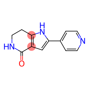 2-pyridin-4-yl-1,5,6,7-tetrahydropyrrolo[3,2-c]pyridin-4-one