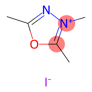 1,3,4-Oxadiazolium, 2,3,5-trimethyl-, iodide (1:1)