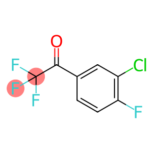 1-(3-氯-4-氟代苯基)-2,2,2-三氟乙酮