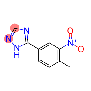 3-(4-methyl-3-nitro-phenyl)-1h-[1,2,4]triazole