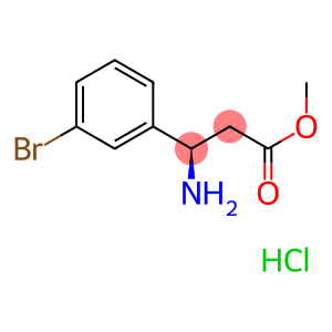 METHYL (3R)-3-AMINO-3-(3-BROMOPHENYL)PROPANOATE HYDROCHLORIDE