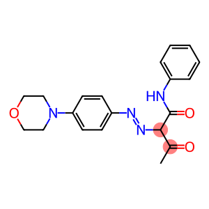 2-[[4-(morpholino)phenyl]azo]acetoacetanilide