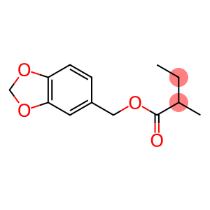 1,3-benzodioxol-5-ylmethyl 2-methylbutyrate