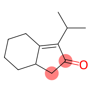 3,3a,4,5,6,7-Hexahydro-1-(1-methylethyl)-2H-inden-2-one