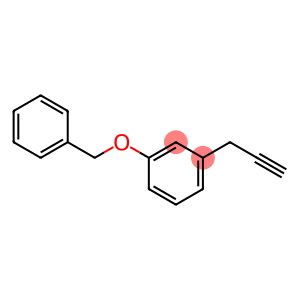 Benzene, 1-(phenylmethoxy)-3-(2-propyn-1-yl)-