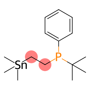 Phosphine, (1,1-dimethylethyl)phenyl[2-(trimethylstannyl)ethyl]-