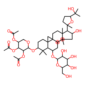 (3beta,6alpha,16beta,20R,24S)-20,24-Epoxy-16,25-dihydroxy-3-[(2,3,4-tri-O-acetyl-beta-D-xylopyranosyl)oxy]-9,19-cyclolanostan-6-yl-beta-D-glucopyranoside