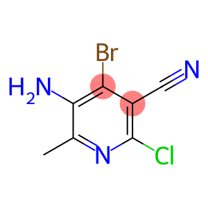 5-amino-4-bromo-2-chloro-6-methyl-nicotinonitrile