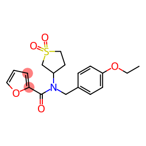 N-(1,1-dioxidotetrahydrothiophen-3-yl)-N-(4-ethoxybenzyl)furan-2-carboxamide