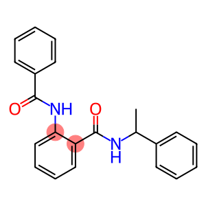 2-(benzoylamino)-N-(1-phenylethyl)benzamide