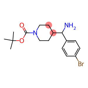 1-BOC-4-[AMINO(4-BROMOPHENYL)METHYL]-PIPERIDINE