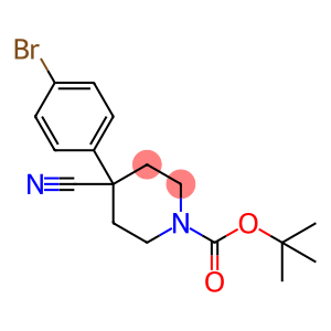 4-(4-溴苯基)-4-氰基哌啶-1-羧酸叔丁酯