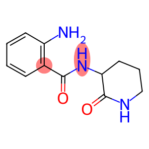 2-amino-N-(2-oxo-3-piperidinyl)benzamide