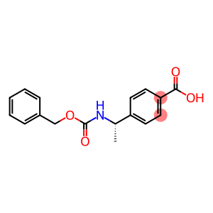 4-[(1S)-1-[[(Benzyloxy)carbonyl]amino]ethyl]benzoic acid