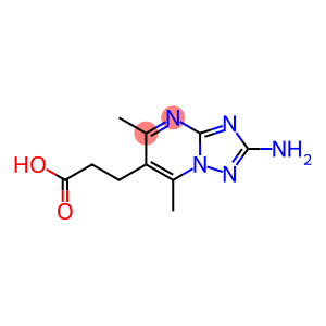 3-(2-AMINO-5,7-DIMETHYL[1,2,4]TRIAZOLO[1,5-A]PYRIMIDIN-6-YL)PROPANOIC ACID