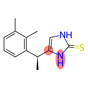 4-[(1S)-1-(2,3-dimethylphenyl)ethyl]-1,3-dihydroimidazole-2-thione