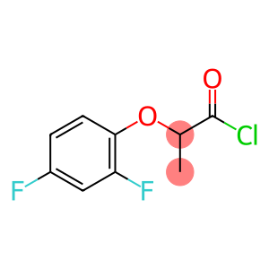 propanoyl chloride, 2-(2,4-difluorophenoxy)-