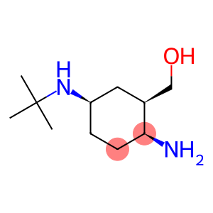 Cyclohexanemethanol, 2-amino-5-[(1,1-dimethylethyl)amino]-, (1R,2S,5R)- (9CI)