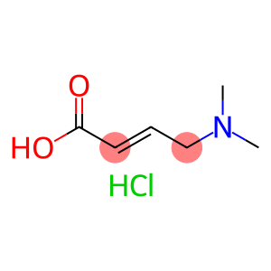 2-Butenoic acid, 4-(dimethylamino)-, (2E)-, hydrochloride