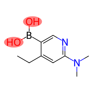 6-(diMethylaMino)-4-ethylpyridin-3-ylboronic acid