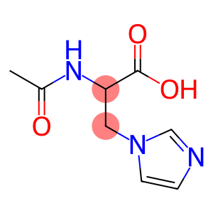 2-Acetamido-3-(1-imidazolyl)propanoic Acid