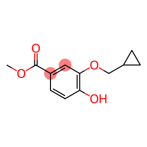 3-环丙基甲氧基-4-羟基苯甲酸甲酯