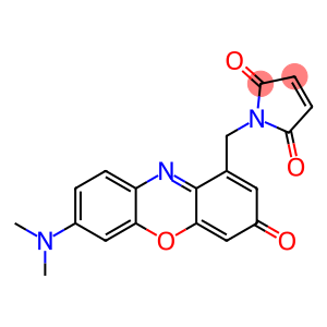 1H-Pyrrole-2,5-dione, 1-[[7-(dimethylamino)-3-oxo-3H-phenoxazin-1-yl]methyl]-