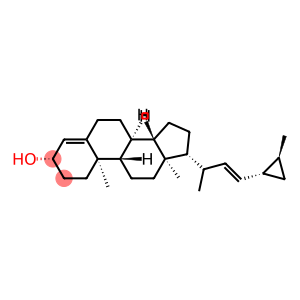 24-Norchola-5,22-dien-3-ol, 23-[(1S,2S)-2-methylcyclopropyl]-, (3β,22E)-