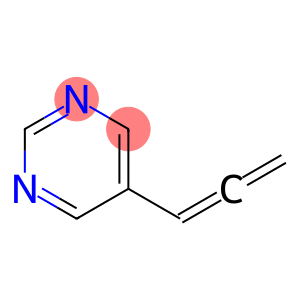 Pyrimidine, 5-(1,2-propadienyl)- (9CI)