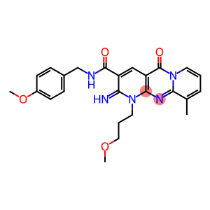 2-imino-N-(4-methoxybenzyl)-1-(3-methoxypropyl)-10-methyl-5-oxo-1,5-dihydro-2H-dipyrido[1,2-a:2,3-d]pyrimidine-3-carboxamide