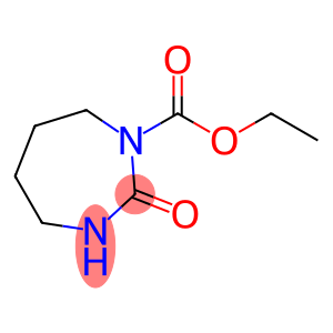 1H-1,3-Diazepine-1-carboxylic  acid,  hexahydro-2-oxo-,  ethyl  ester