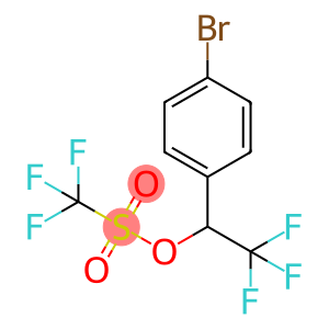 1-(4-broMophenyl)-2,2,2-trifluoroethyl trifluoroMethanesulfonate