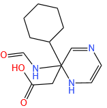 (2S)-2-cyclohexyl-2-(pyrazine-2-carbonylamino)acetic acid