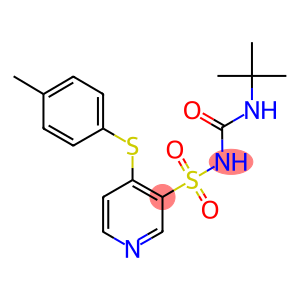 3-({[(tert-butylamino)carbonyl]amino}sulfonyl)-4-[(4-methylphenyl)sulfanyl]pyridine