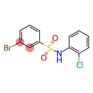 3-溴-N-(2-氯苯基)苯磺酰胺