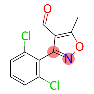 4-Isoxazolecarboxaldehyde,3-(2,6-dichlorophenyl)-5-methyl-