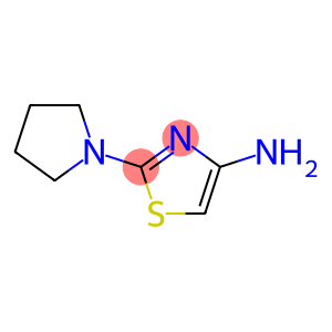 2-(pyrrolidin-1-yl)thiazol-4-amine