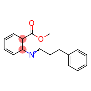 2-[(3-Phenylpropylidene)amino]benzoic acid methyl ester