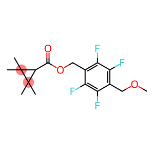 2,3,5,6-tetrafluoro-4-(methoxymethyl)benzyl-2,2,3,3-tetramethyl cyclopropanecarboxylate