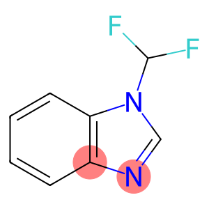 1H-Benzimidazole,1-(difluoromethyl)-(9CI)