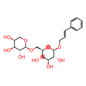 (E)-3-Phenyl-2-propenyl 6-O-a-L-arabinopyranosyl-β-D-glucopyranoside