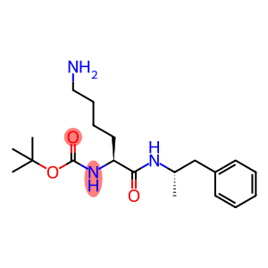 Carbamic acid, [(1S)-5-amino-1-[[[(1S)-1-methyl-2-phenylethyl]amino]carbonyl]pentyl]-, 1,1-dimethylethyl ester (9CI)