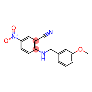 2-(3-Methoxy-benzylamino)-5-nitro-benzonitrile