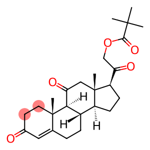 2,2-Dimethylpropionic acid 3,11,20-trioxopregn-4-en-21-yl ester